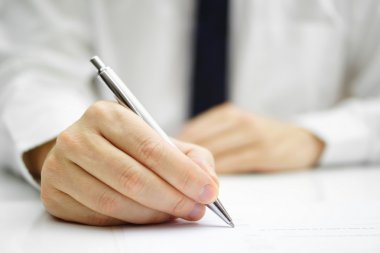 işadamı anlaşmasının imzalanması