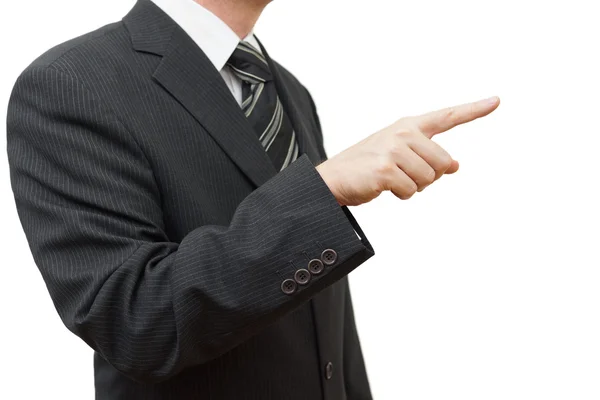 Business man pointing — Stock Photo, Image