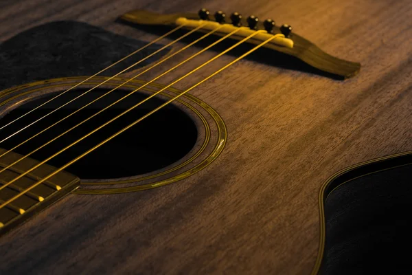 My lovely western guitar Stock Photo