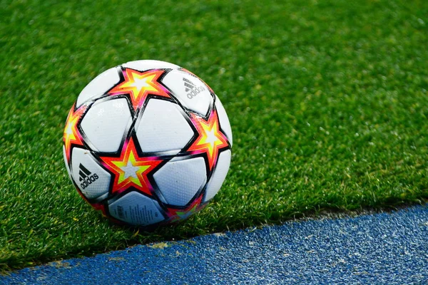 Kyiv Ukraine November 2021 Ball Uefa Champions League Group Soccer — Stock Photo, Image