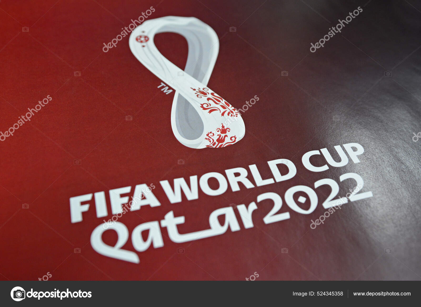 Official Logo Fifa World Cup 2022 Qatar Printed Banner Training – Stock  Editorial Photo © Oleksandr_Gusev #524345358