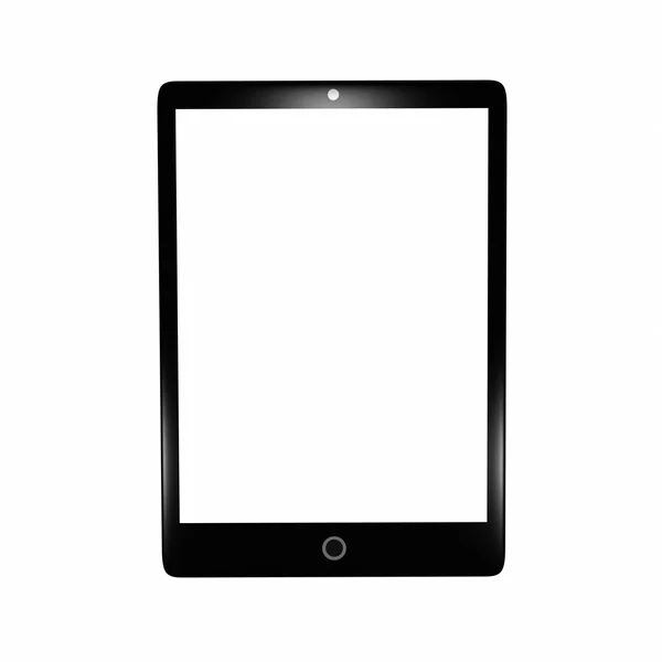 izole siyah tablet pc