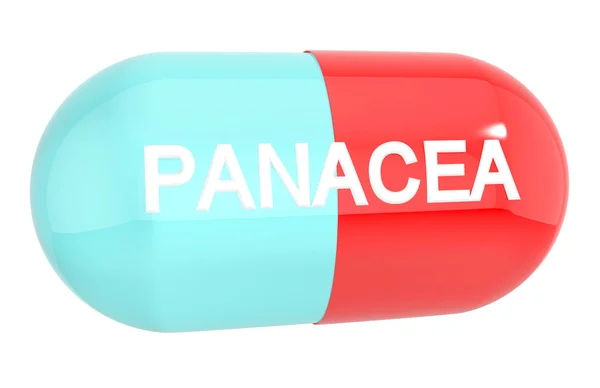 PANACEA cápsula pílula — Fotografia de Stock