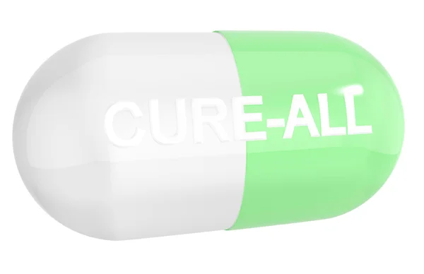Cure-all pill — Stock Photo, Image