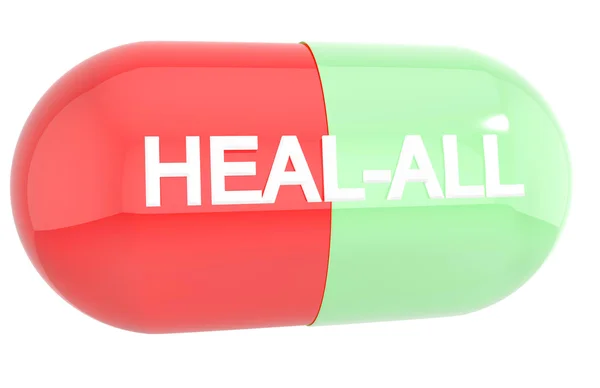 Heal-all capsule — Stock Photo, Image