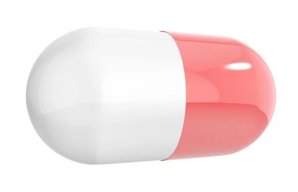 Red-white capsule — Stock Photo, Image