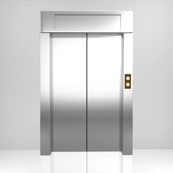 Рендерный лифт — стоковое фото