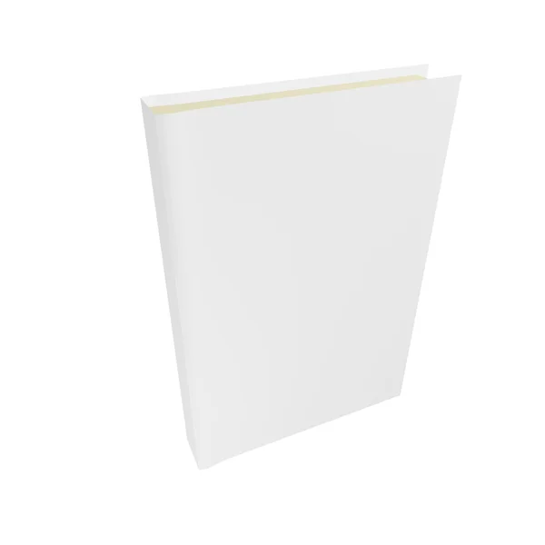 Isolated book blank — Stock Photo, Image