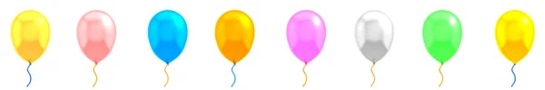 Balloons isolated — Stock Photo, Image