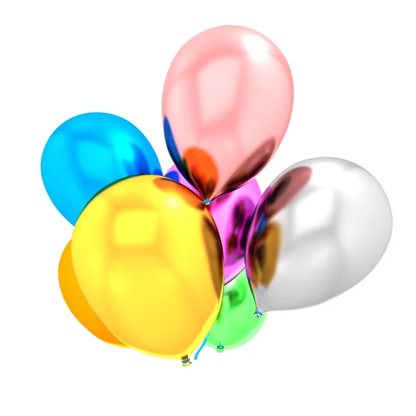 Balloons isolated — Stock Photo, Image