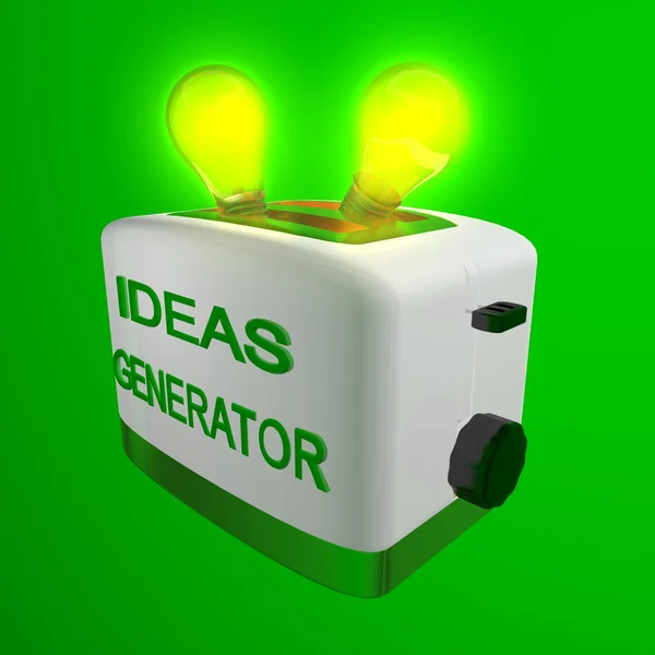 Generator of ideas — Stock Photo, Image