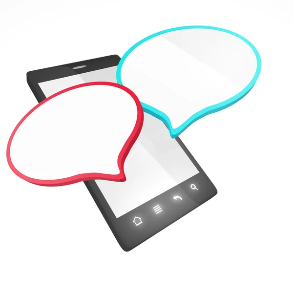 boş bulut ile Smartphone