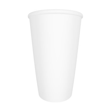 isolated paper cup