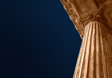 Education or court columns clipart