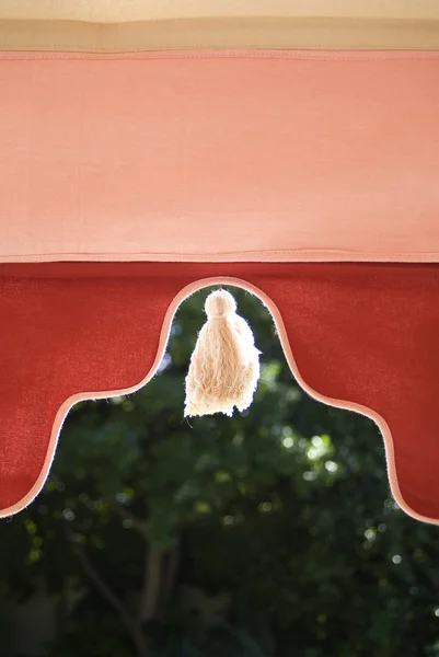 Detalle de tienda de fiesta o boda — Foto de Stock