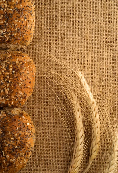 Bröd med vete — Stockfoto
