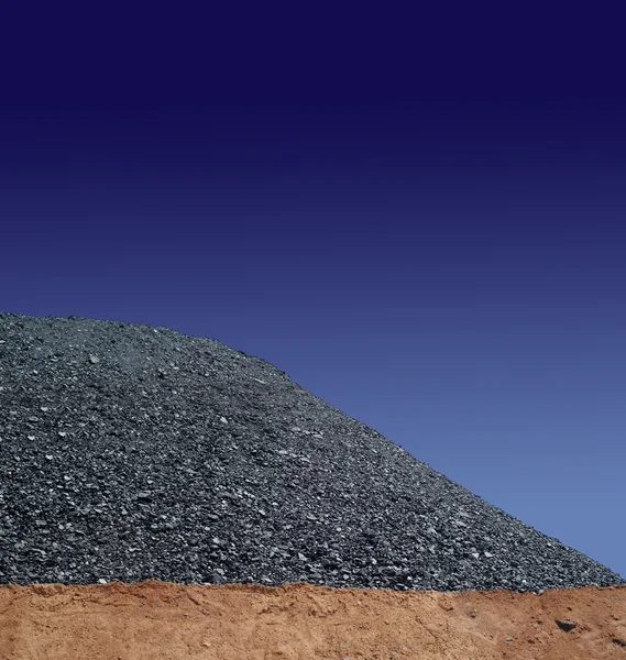 Wzgórza górnictwa węgla — Zdjęcie stockowe