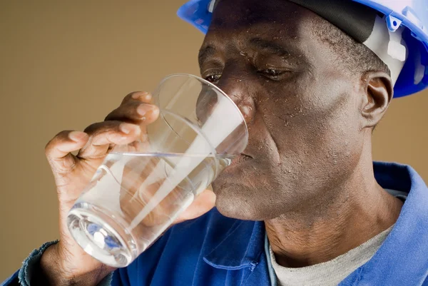 Tired Construction Worker — Stock Photo, Image