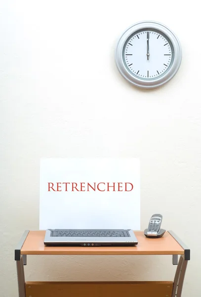 Retrenched — Stock Photo, Image