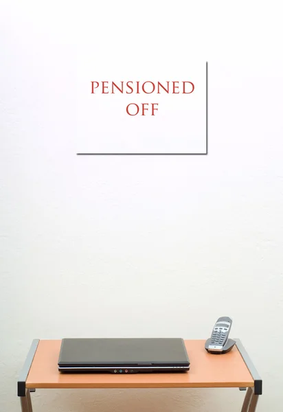 Pensioned Off — Stock Photo, Image