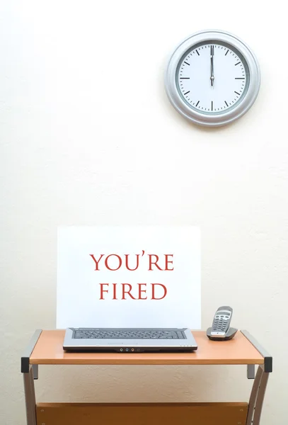 You're Fired — Stock Photo, Image