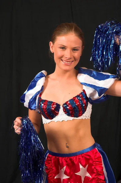 Miss America Cheerleader 5 — Stock Photo, Image