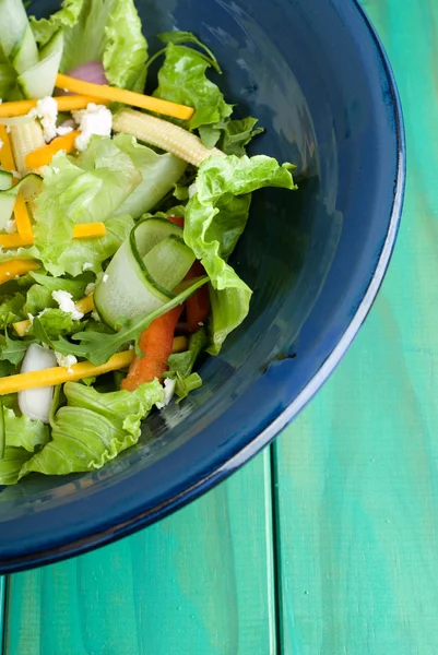Salad in bowl — Stock Photo, Image