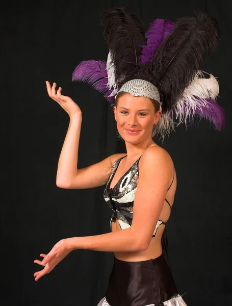 Vegas Showgirl 1 — Stock Photo, Image