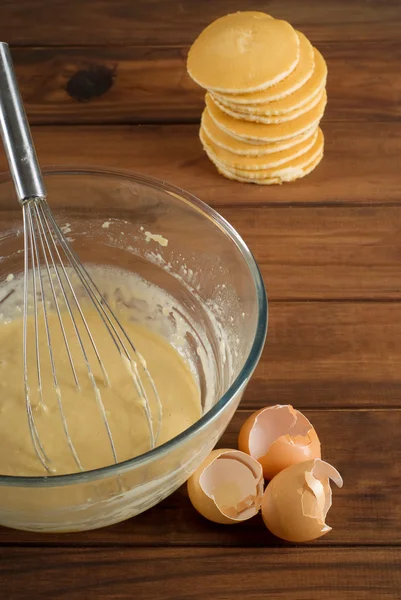 Miscela di pancake e torte — Foto Stock