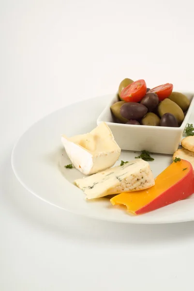 Cheese platter — Stock Photo, Image