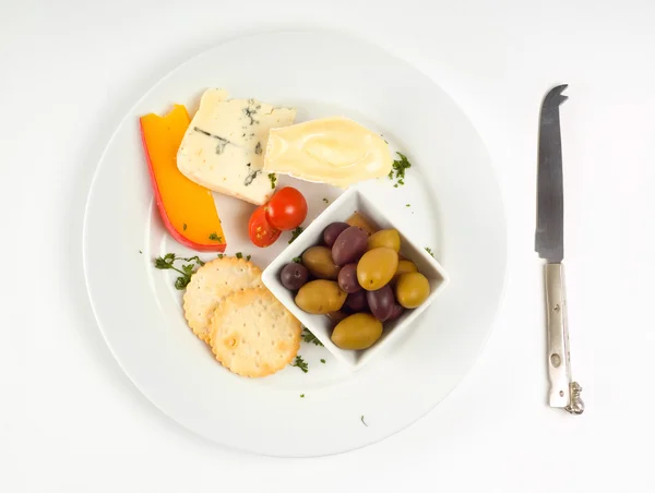 Cheese platter — Stock Photo, Image