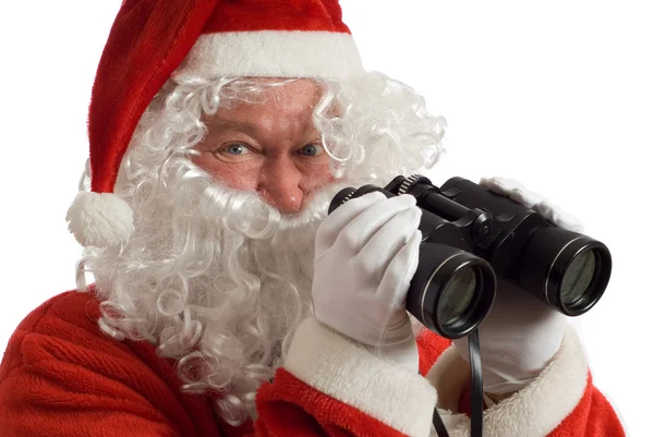 Father Christmas Business Strategy — Stock Photo, Image