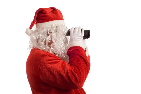 Father Christmas Business Strategy — Stock Photo, Image