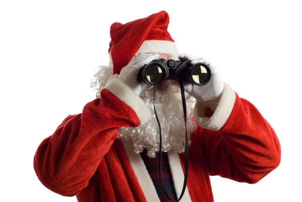 Father Christmas Business Strategy — Stock Photo, Image