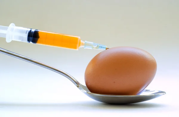 Uova geneticamente modificate — Foto Stock