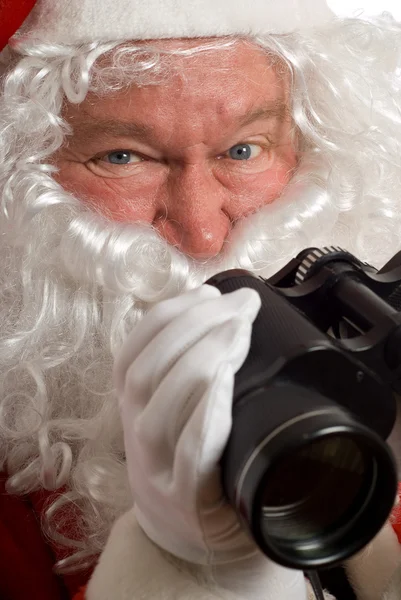 Father Christmas Business Strategy — Stock Photo, Image