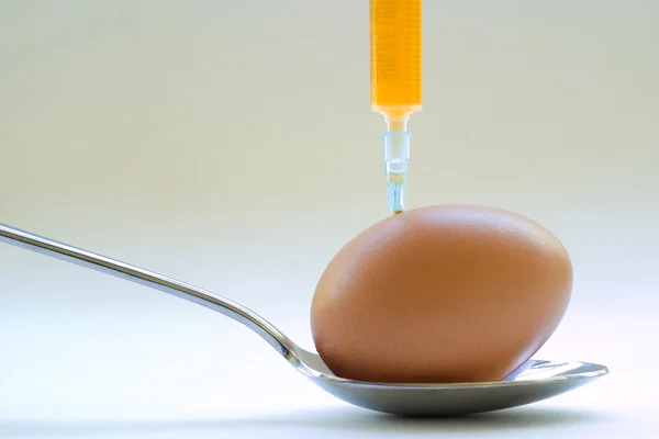 Uova geneticamente modificate — Foto Stock