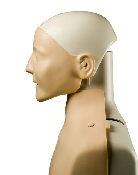 First aid medical mannequin dummy side view — Stock Photo, Image