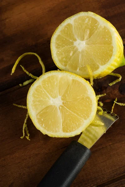 Zester le citron — Photo
