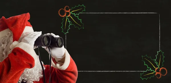 Note di strategia di vendita Babbo Natale — Foto Stock