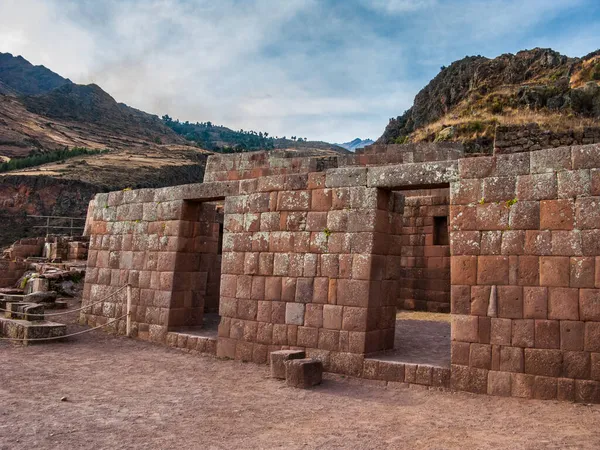 Pisac Ruins Pisac Sacred Valley Peru — Stock Photo, Image
