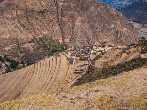 Pisac Ruins Pisac Sacred Valley Peru — Stock Photo, Image