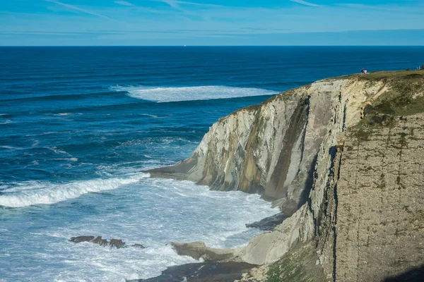 Detail Coast Cliffs Getxo Basque Country — Stock Photo, Image