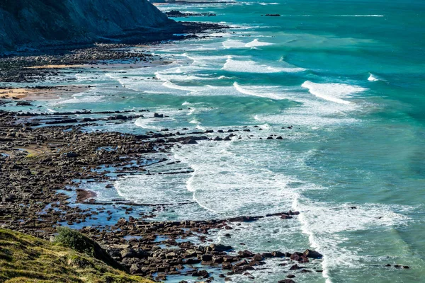 Detail Coast Cliffs Barrika Basque Country — Stock Photo, Image