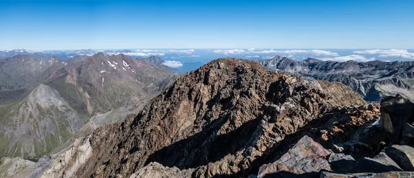 Pirineos Mountain Range View Posets Peak Spain — Stock Photo, Image