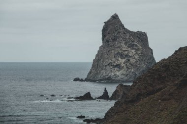 Benijo sahilindeki kayalar, Tenerife, Kanarya Adaları