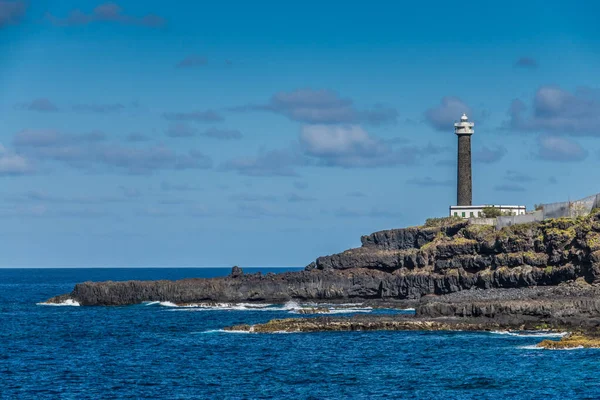 Lighthouse Palma Sea Coast Canary Islands — Stock Photo, Image