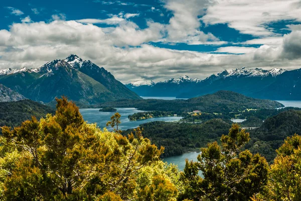 Landscape View Top Mountain Bariloche — Stock Photo, Image
