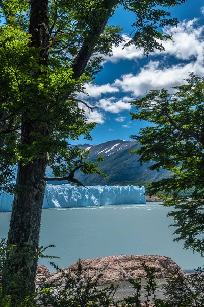 Glaciar Perito Moreno Día Soleado Argentina —  Fotos de Stock