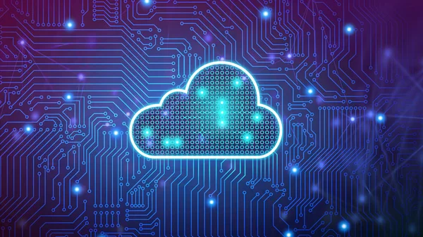 Bulut, veri işleme, veri şifreleme, bulut hesaplama kavramı ile dolu çip seti